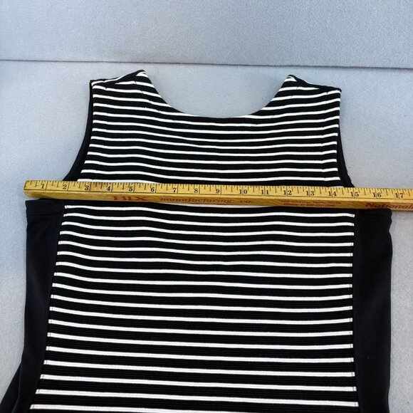 Athleta Mala Striped Tank Dress Women’sPlus Size XXL Sleeveless Stretchy Bodycon - Picture 5 of 7